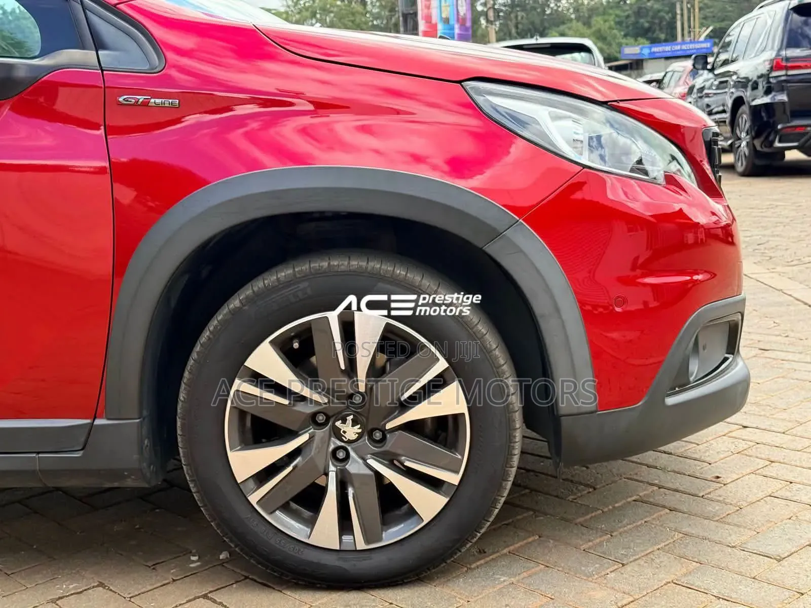 Peugeot 2008 2020 Red