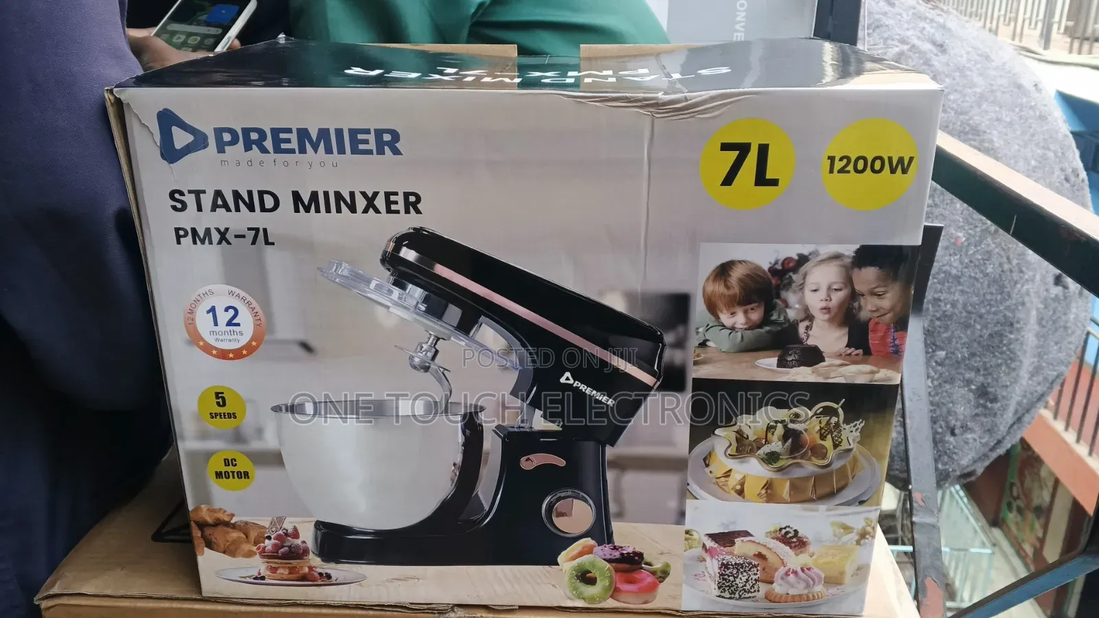 Premier Stand Mixer PMX 7ltr 5speed