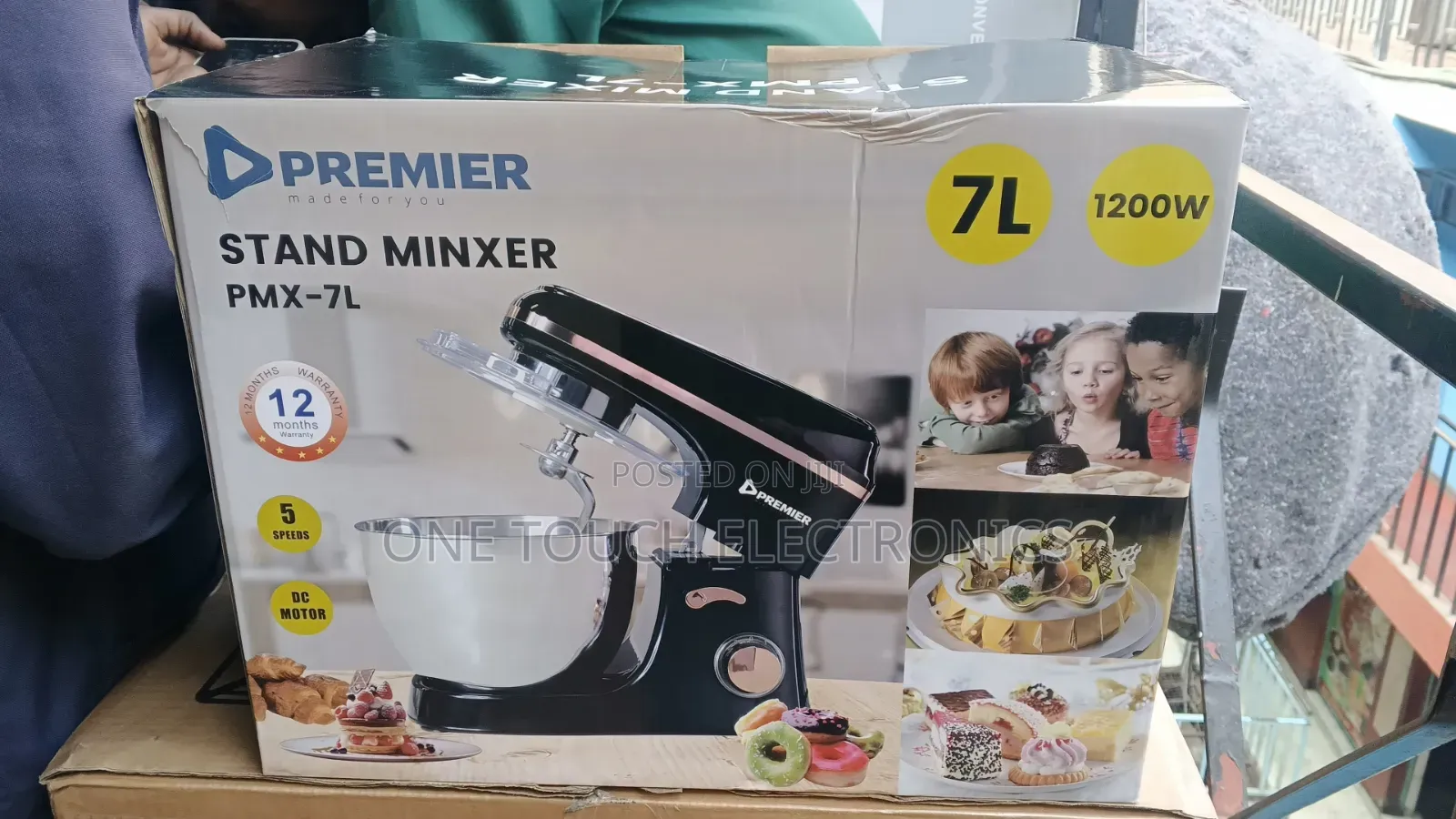 Premier Stand Mixer PMX 7ltr 5speed