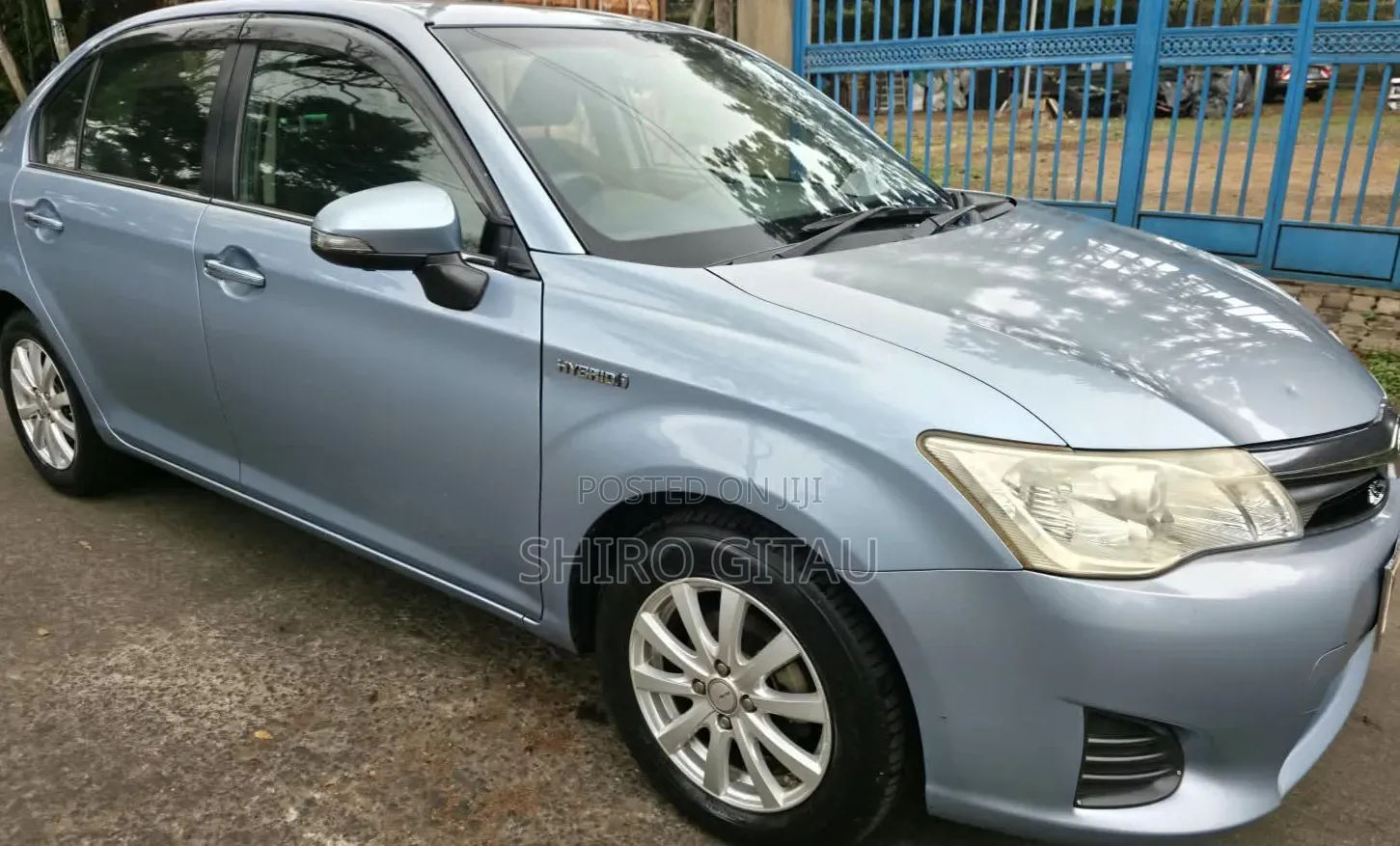 Toyota Axio 2014 Blue