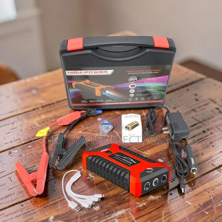 High Power Portable 12V 99800mAh Car Jump Starter Battery Booster