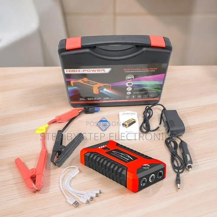 High Power Portable 12V 99800mAh Car Jump Starter Battery Booster