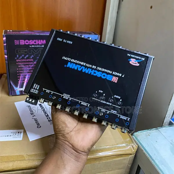 Perfect7-Band 13-Volt Equalizer EQX-75PRO Parametric Graphic Equalizer