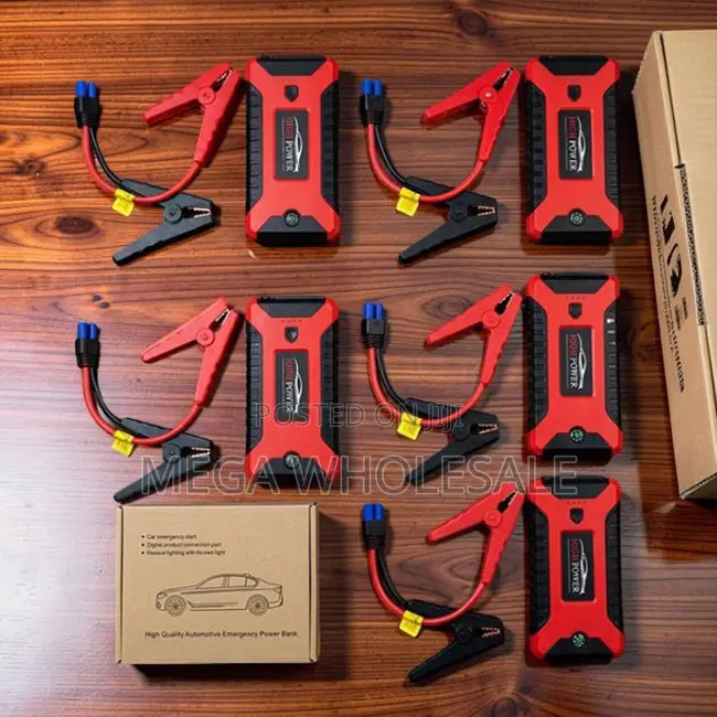 Air Compressor High Power 12V 99800mAh CarJump Starter Battery Booster