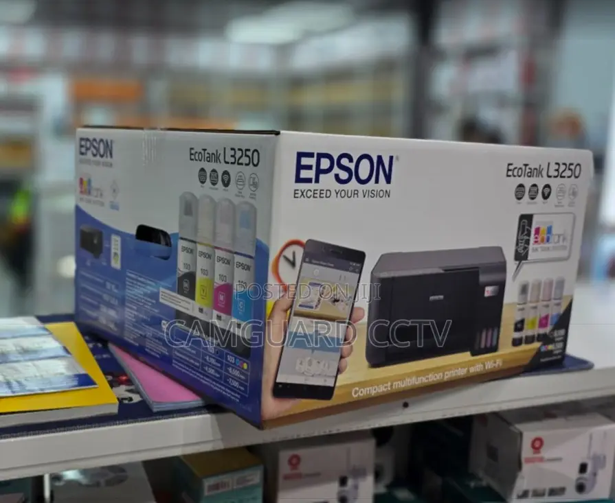 Epson EcoTank L3250 Wireless A4 Inkjet Printer – Up to 8,100 Black