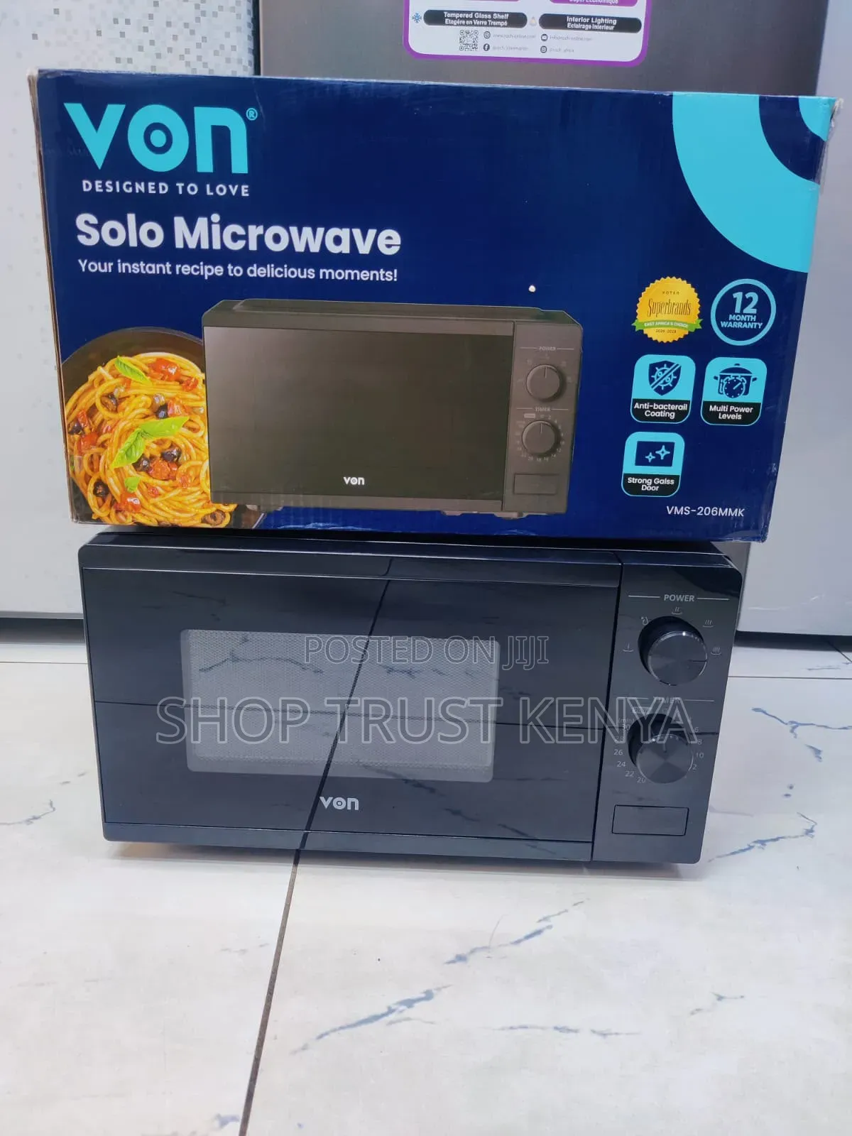 Von Manual Microwave 20L 206MMK