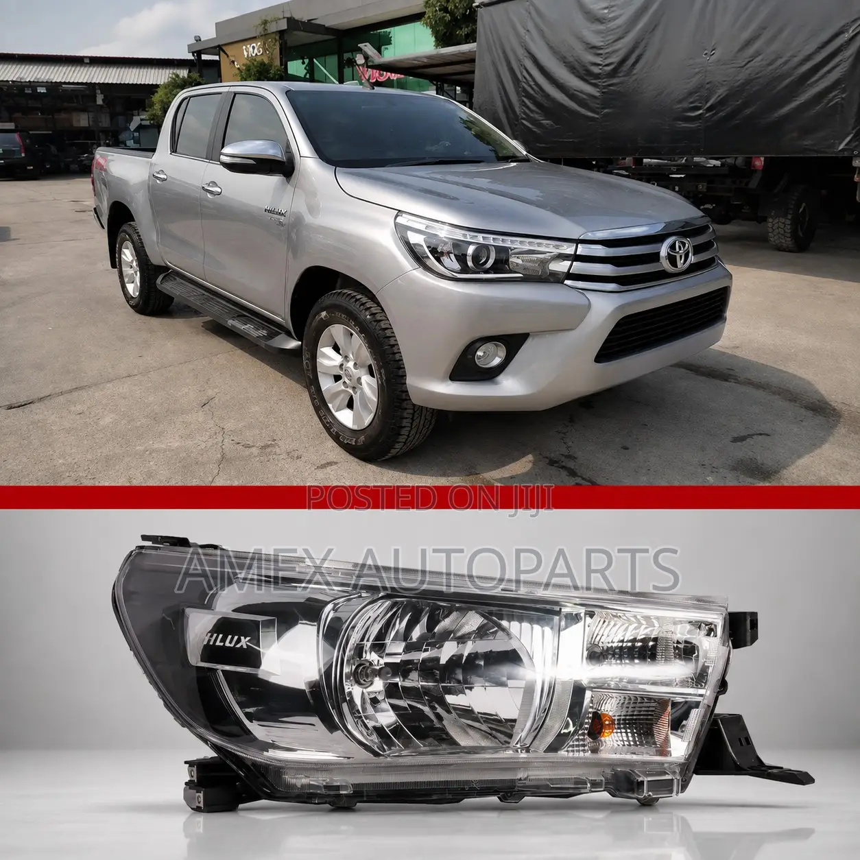 Head Lamp Assy Toyota Hilux Revo 2015 Onwards Genuine