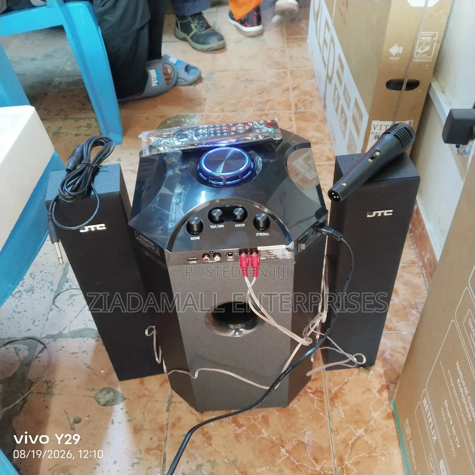 Watts JTC Home Theater With Mic