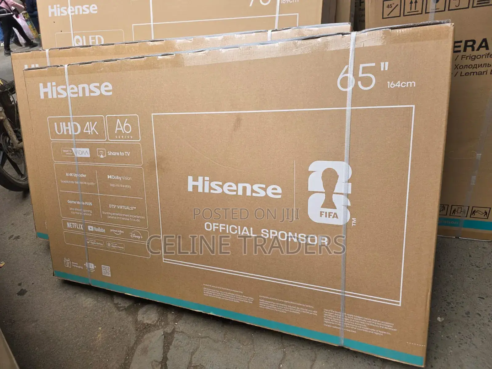 Hisense 65A6 Ultra HD Smart TV – 65 Inch
