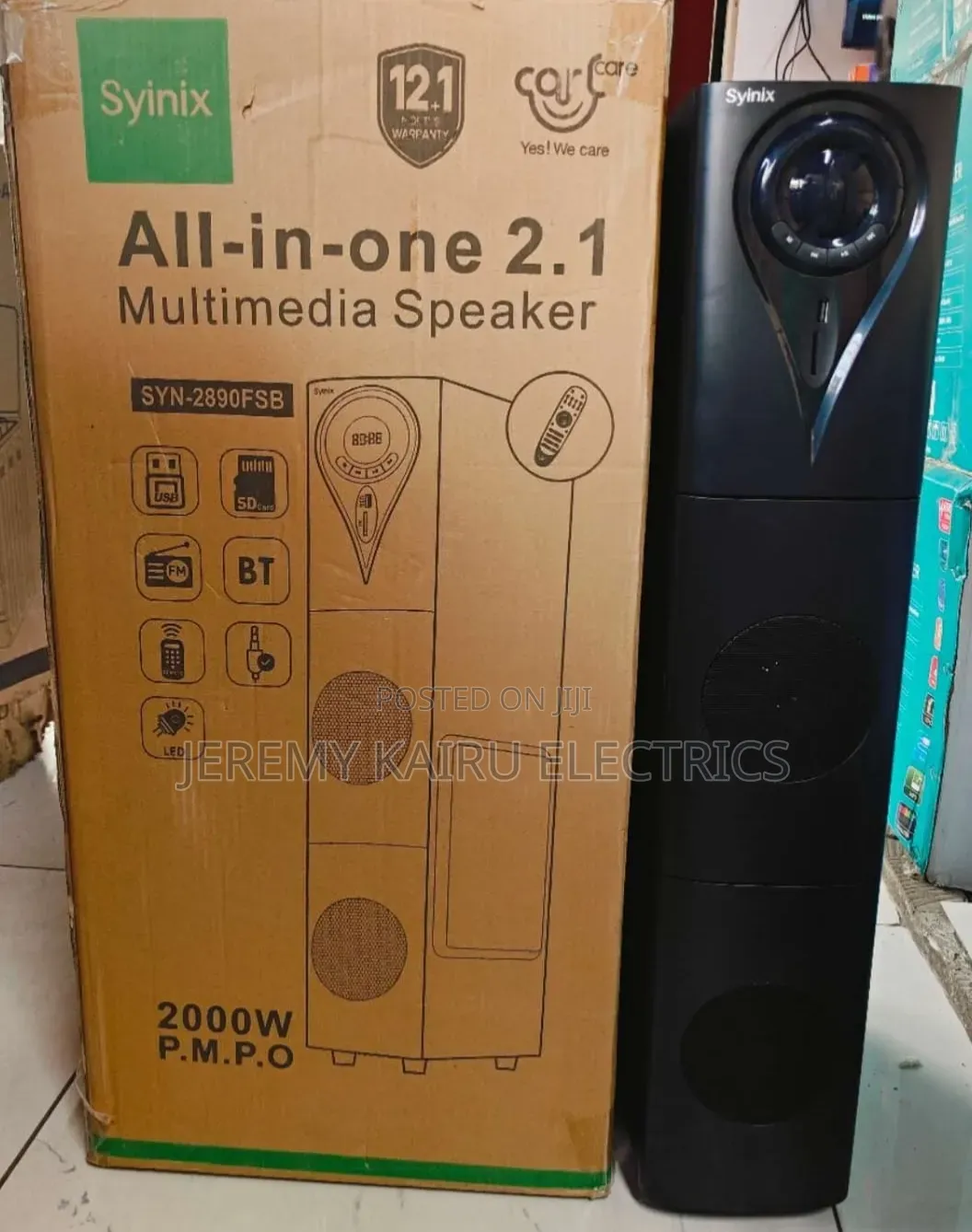 Syinix Multimedia Bass Speaker
