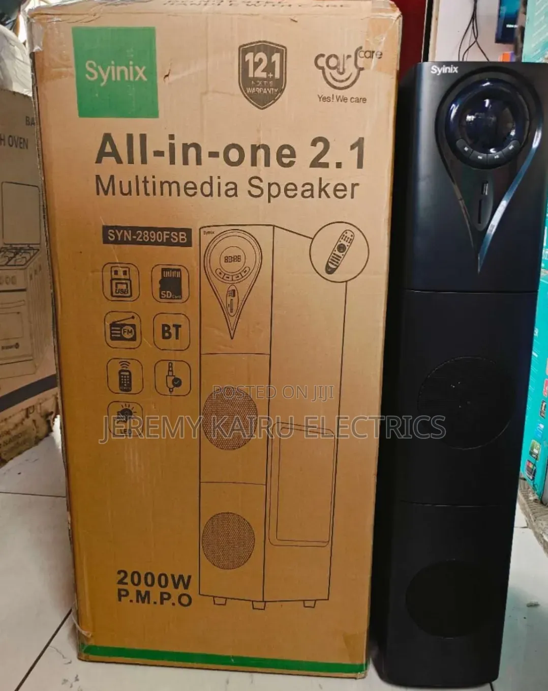 Syinix Multimedia Bass Speaker