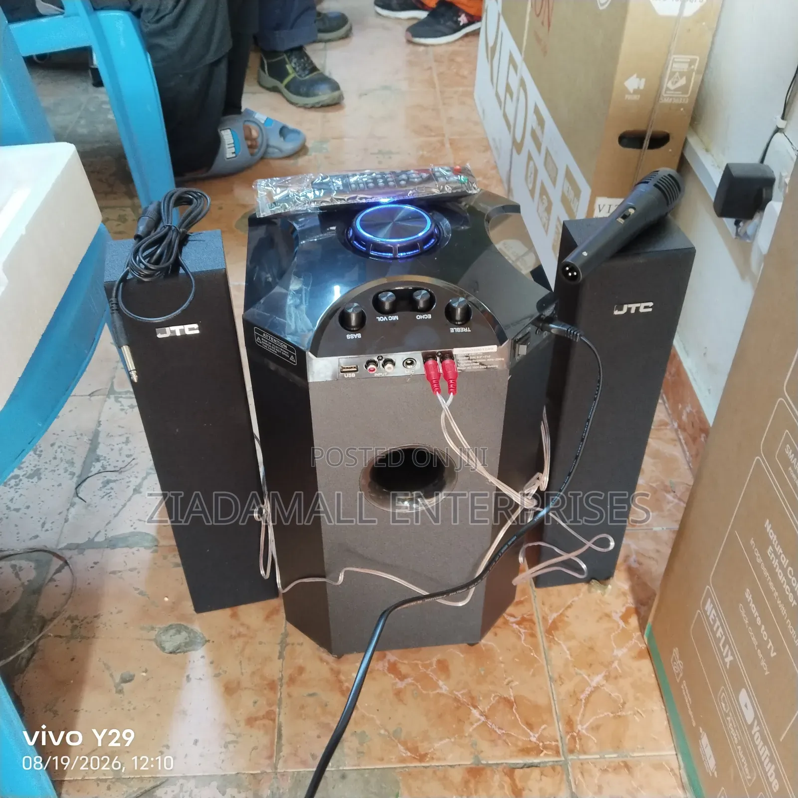 With 2years Warranty New JTC Woofer. Home Theatre
