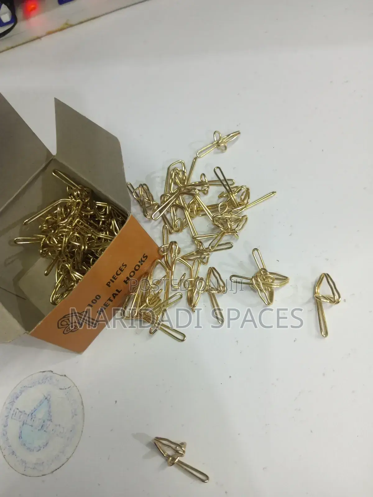 Golden Curtain Hooks