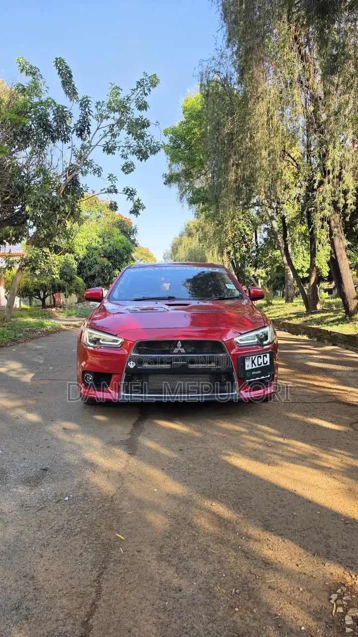 Mitsubishi Lancer Evo 2008 Red
