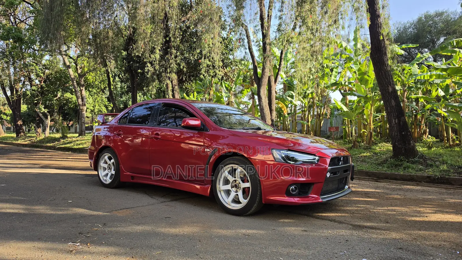 Mitsubishi Lancer Evo 2008 Red