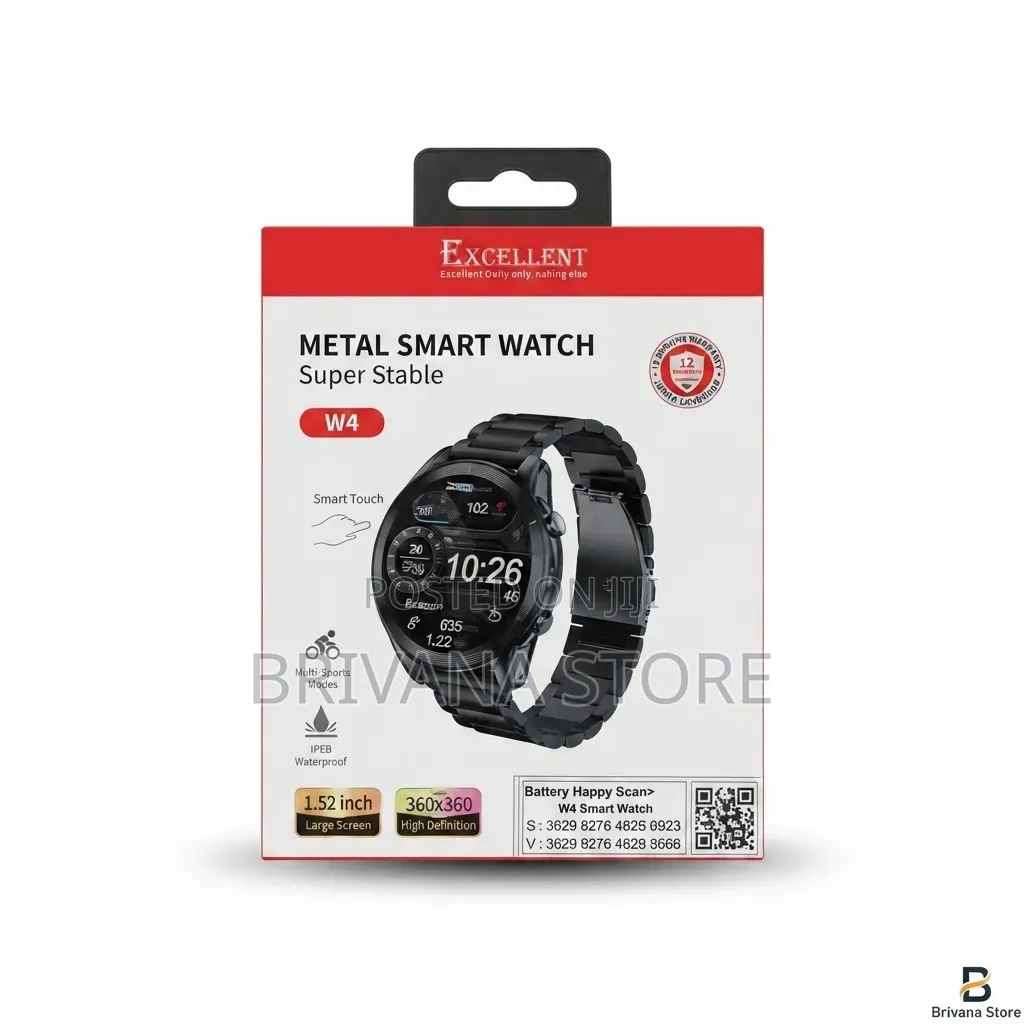 Excellent Smart Watch Metallic Series – Bluetooth Fitness Call
