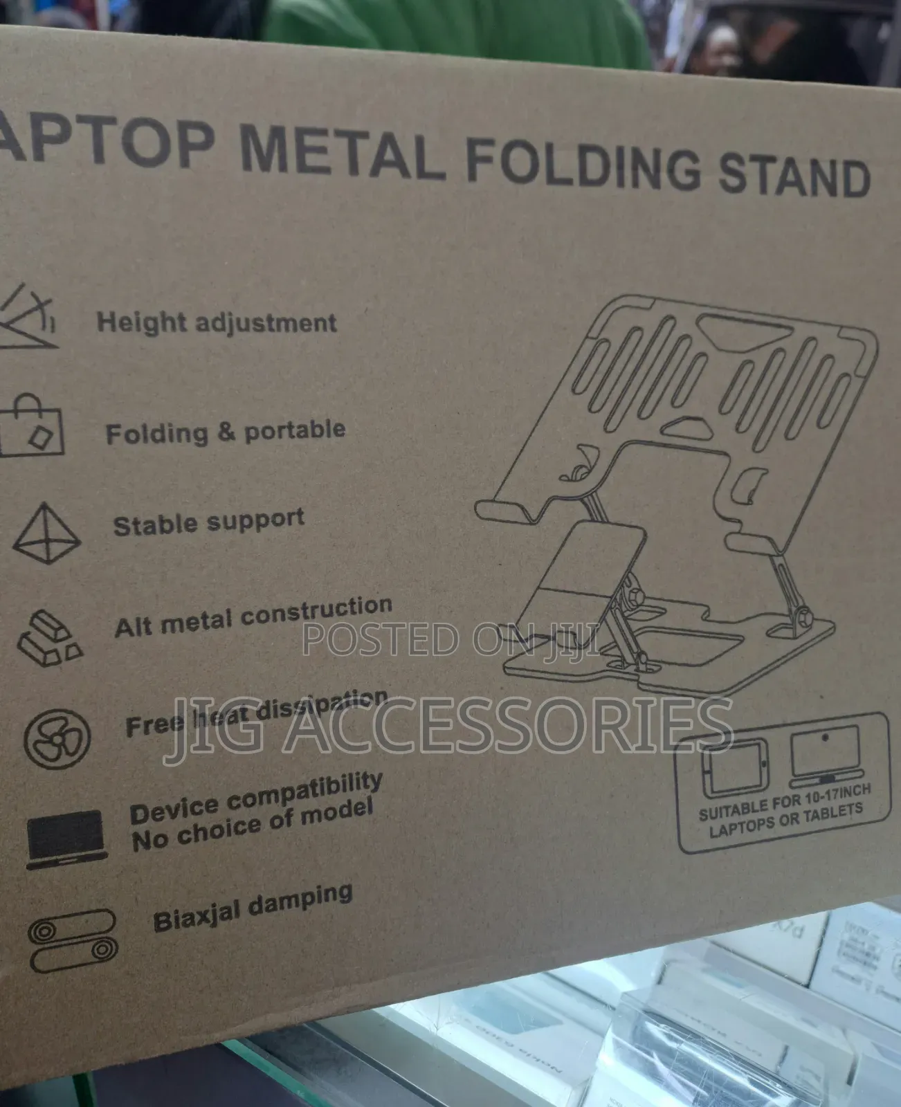Laptop Stand With Phone Stand