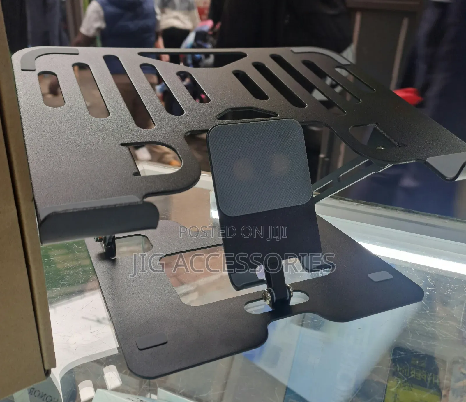 Laptop Stand With Phone Stand
