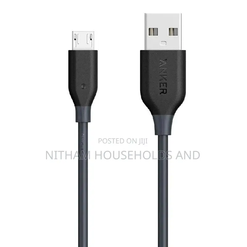Anker Powerline 6ft Micro USB Cable – A8133h12 – Black