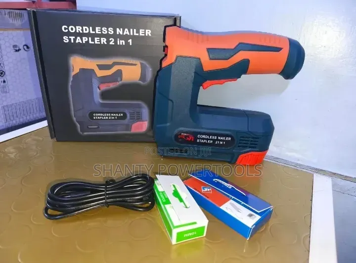 Cordless Nail Staplier 2in1