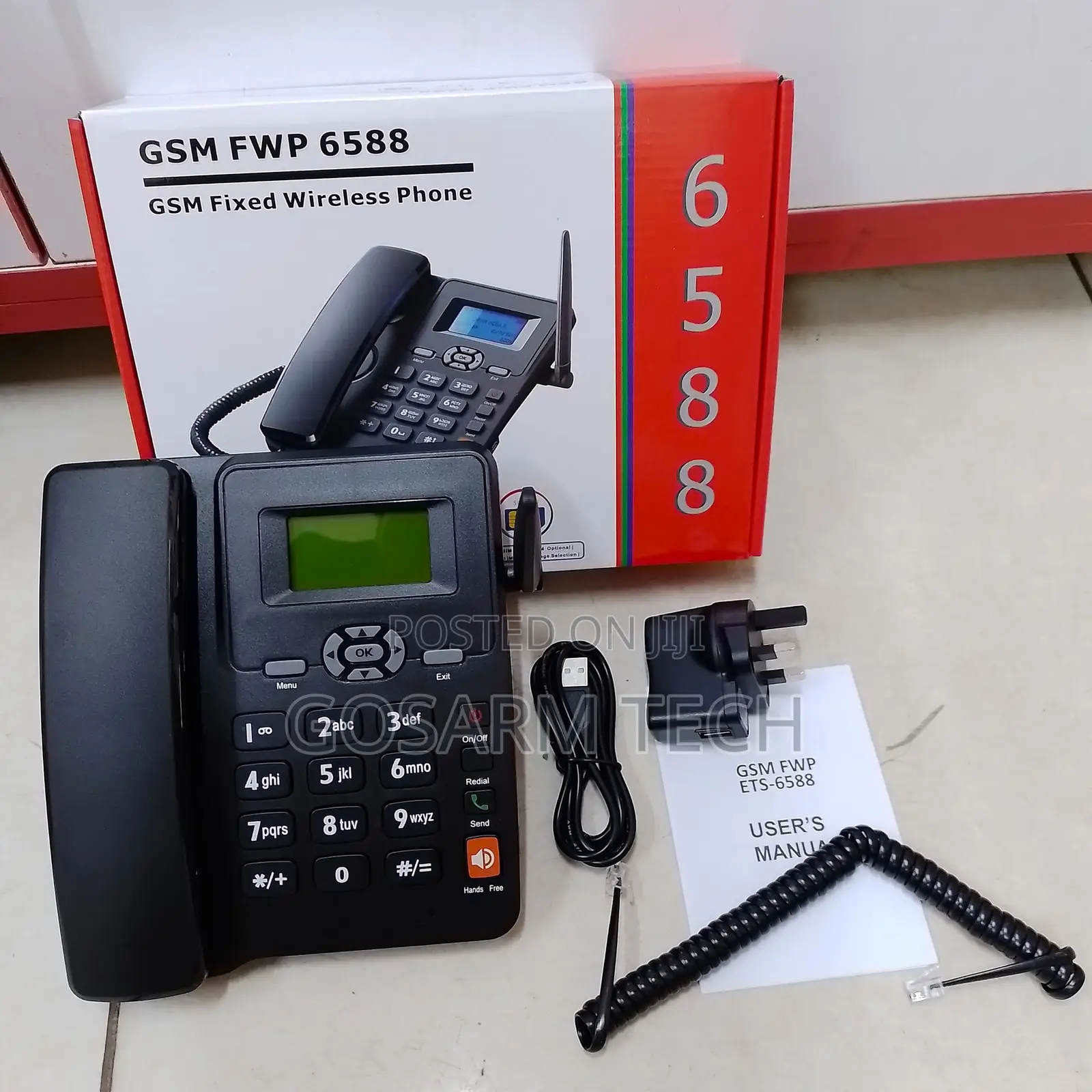 6588 Wireless Office Phone With Dual SIM Support