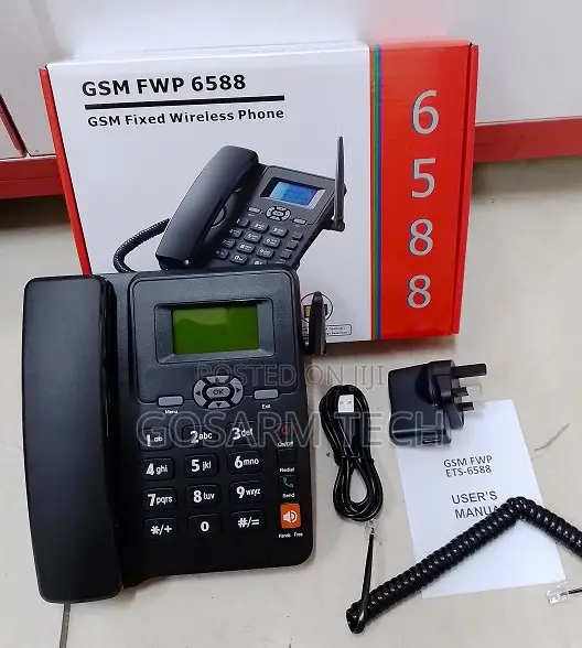 6588 Wireless Office Phone With Dual SIM Support