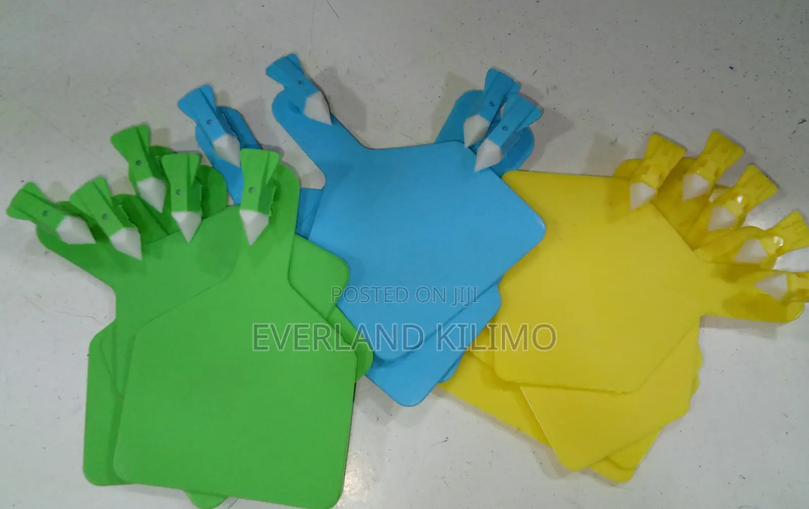 Water-Resistant Z - Tags for Cows - Plain/Numbered