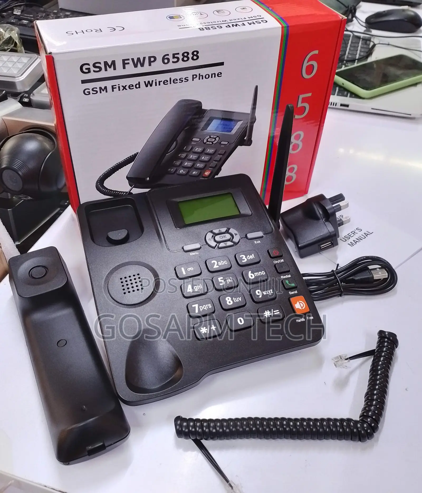 6588 Fixed Wireless Deskphone for Safaricom Airtel Desk Phone