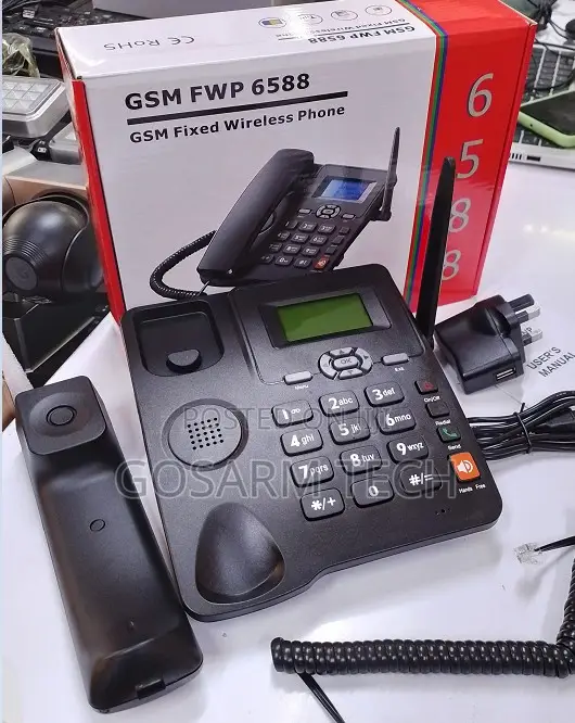6588 Fixed Wireless Deskphone for Safaricom Airtel Desk Phone
