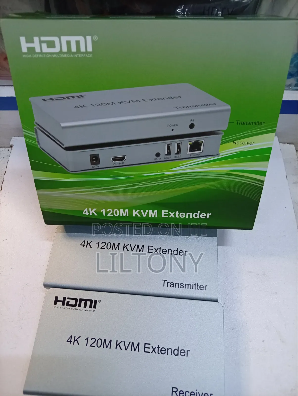 Extender KVM 120m Hdmi