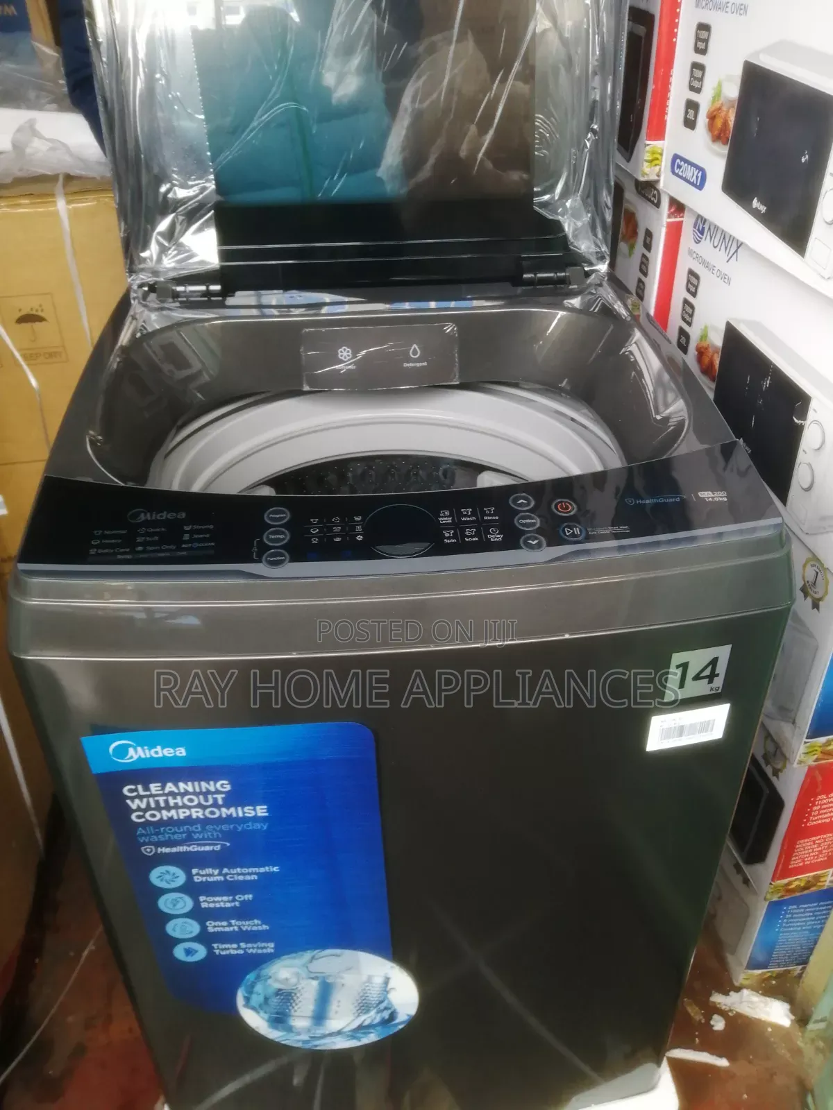 11kgs Midea Full Automatic Top Load Washing Machine