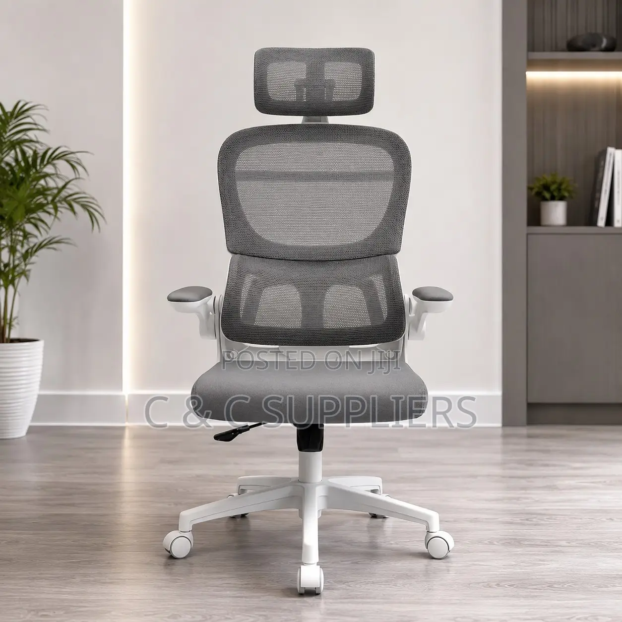 Adjustable Modern Ergonomic Mesh Seat.