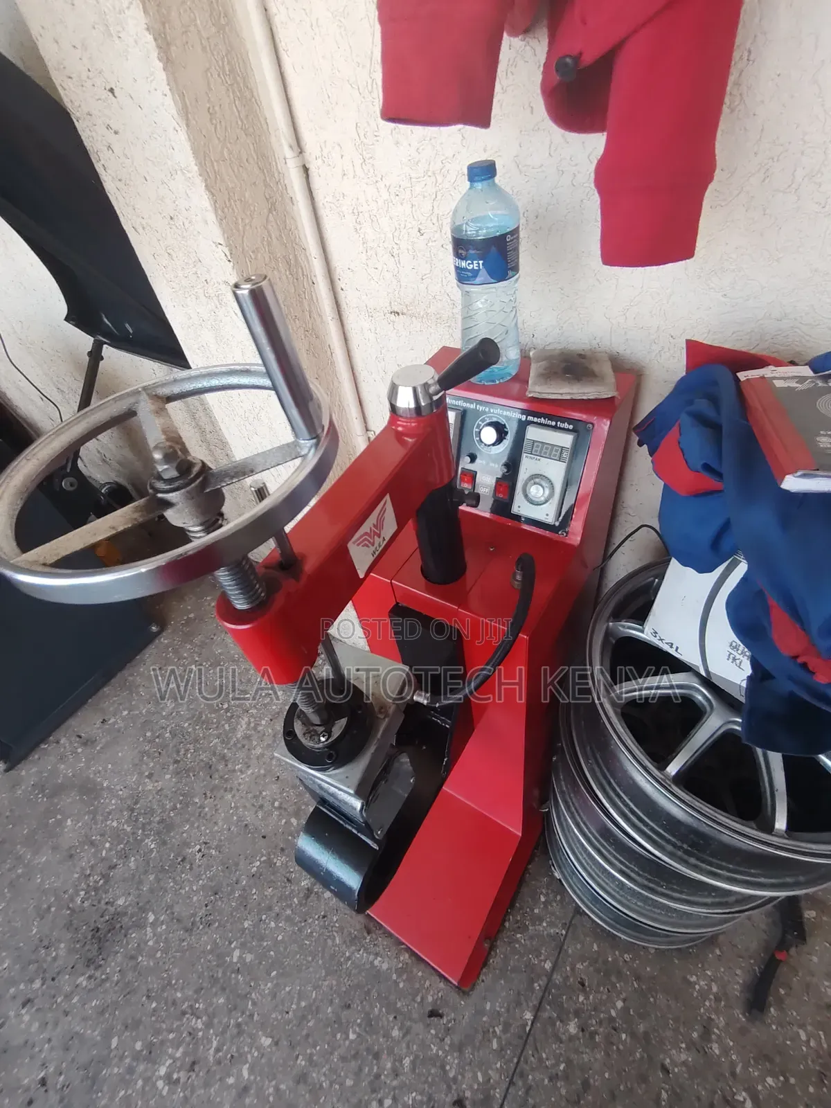 Safety Pretections Against Overheating Vehicle Vulcanizer Machine Wula