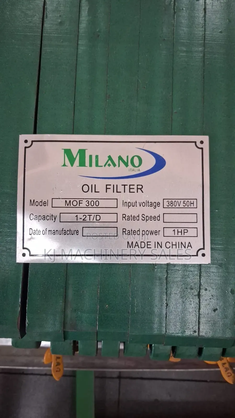Oil Filtering Heavy-Duty 1.5 Tones