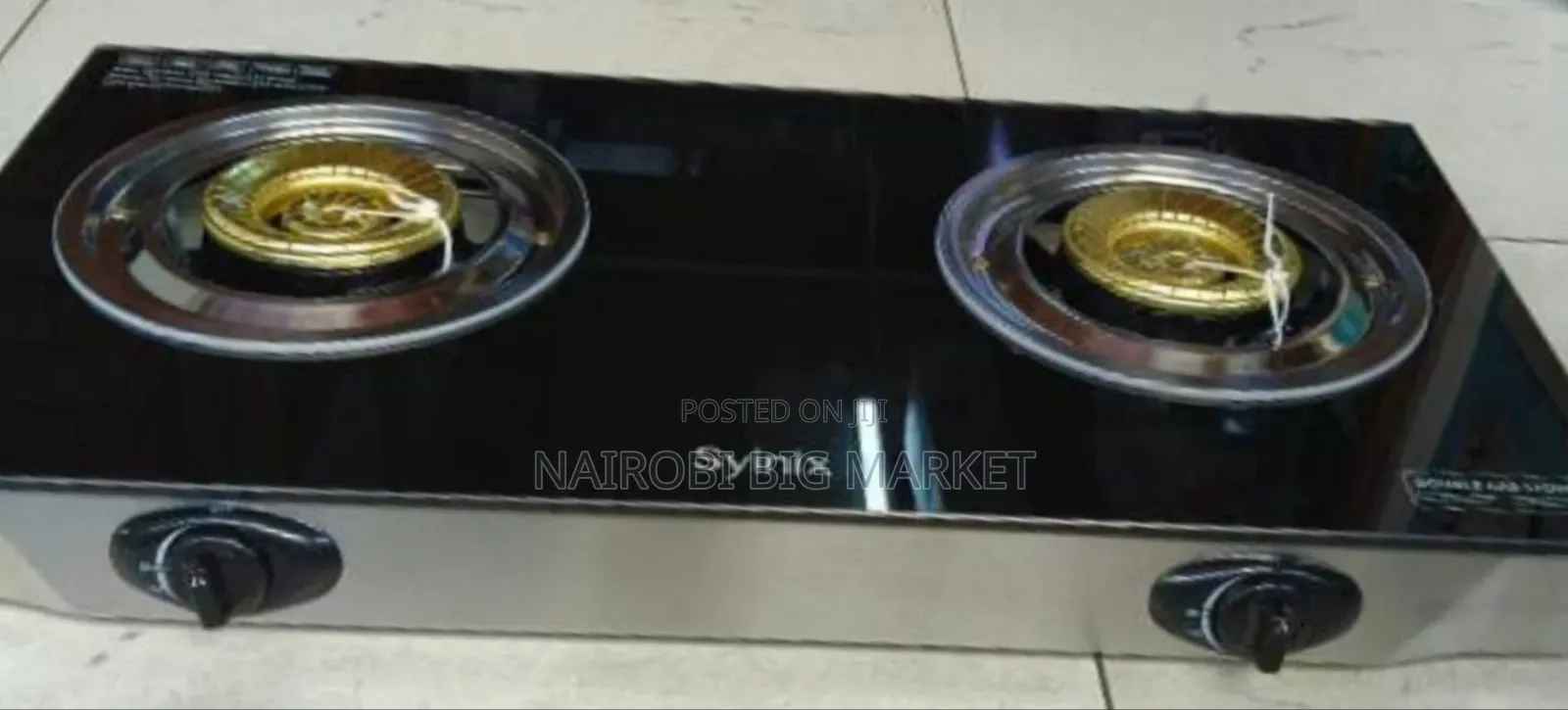 Syinix Table Top Double Burner Cooker
