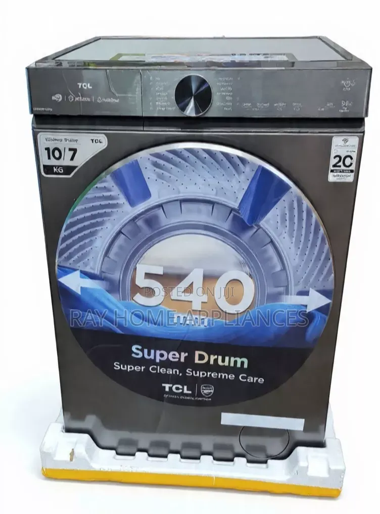 10/7kg TCL Wifi Wash Dry C510WDG Washing Machine