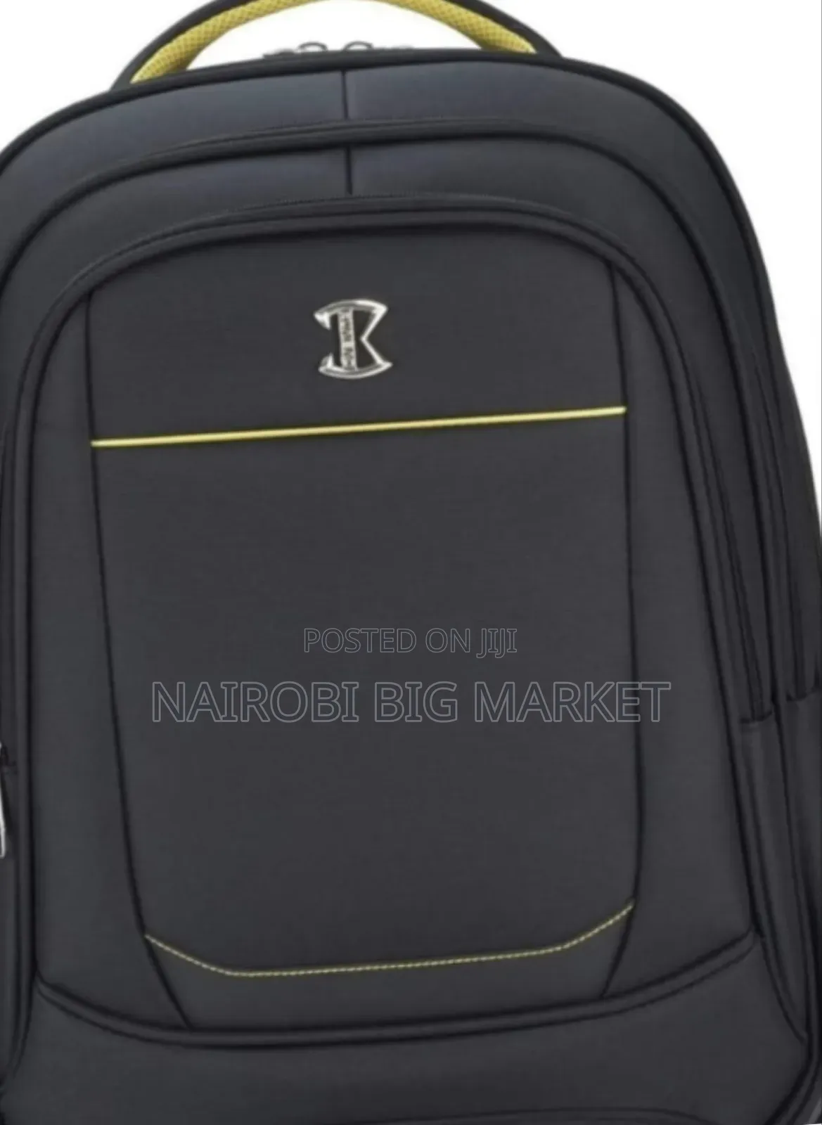 School Black Back Bag