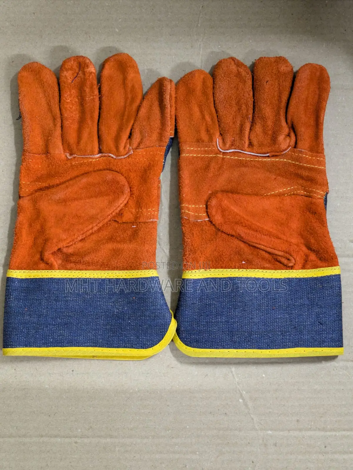 Leather Gloves HD Orange Knicker