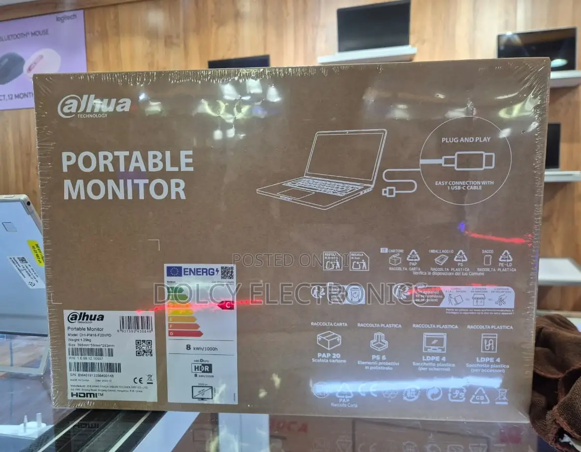 Dahua Portable Monitor Non-Touch