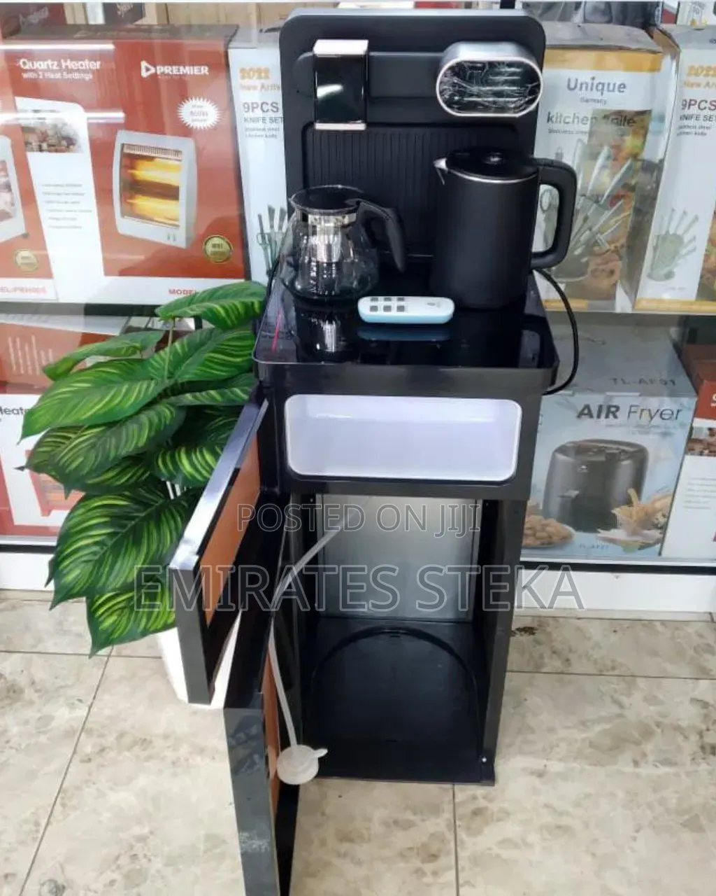 Nunix Bottom Load Water Dispenser Hot and Cold With Coffee Maker A1C