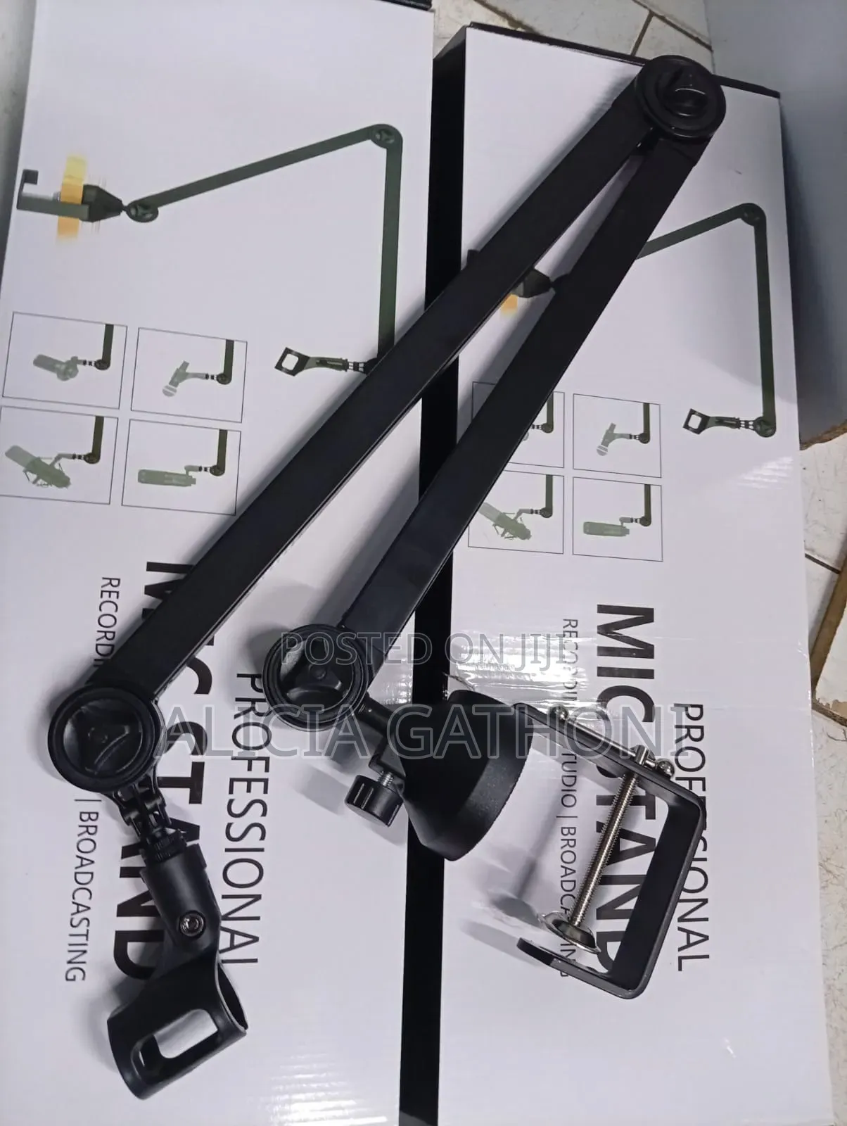 Professional Heavy Boom Microphone Stand