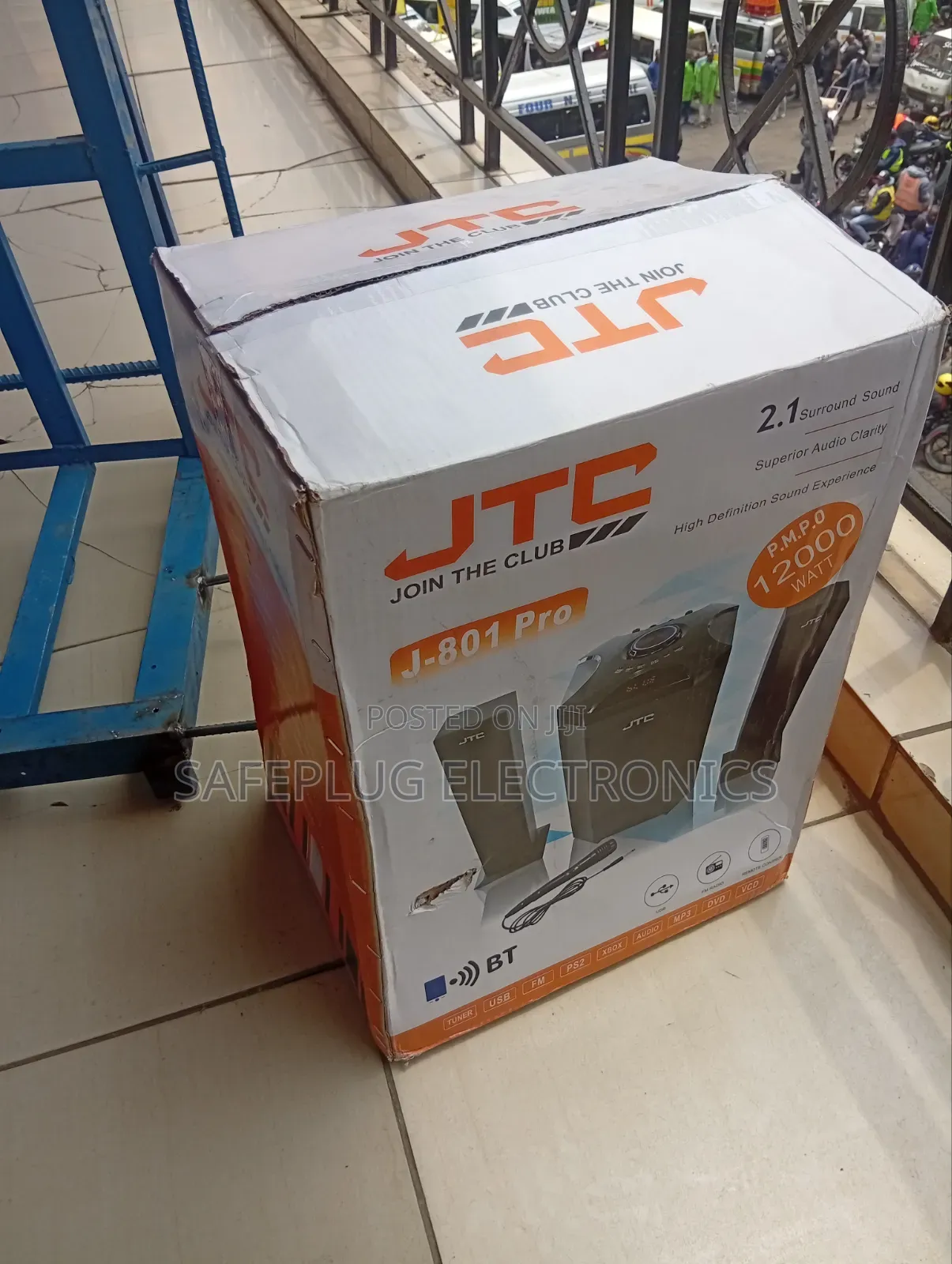 JTC Mtungi 2.1CH Multimedia Speaker System