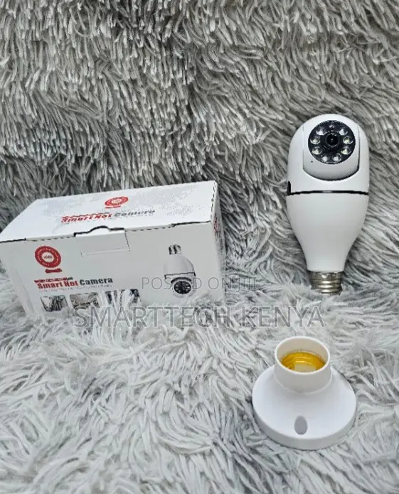 WiFi Light Bulb CCTV Camera With Motion Detection Remote View