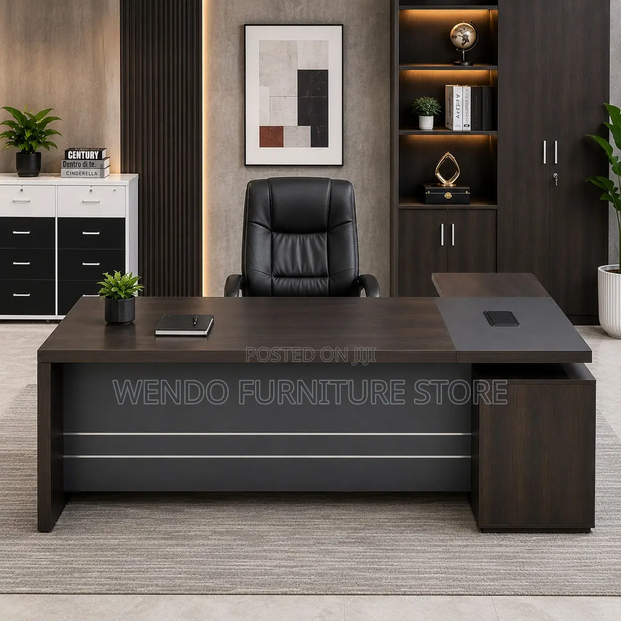 Office Desk; 1800mm Executive Style Urban Desk