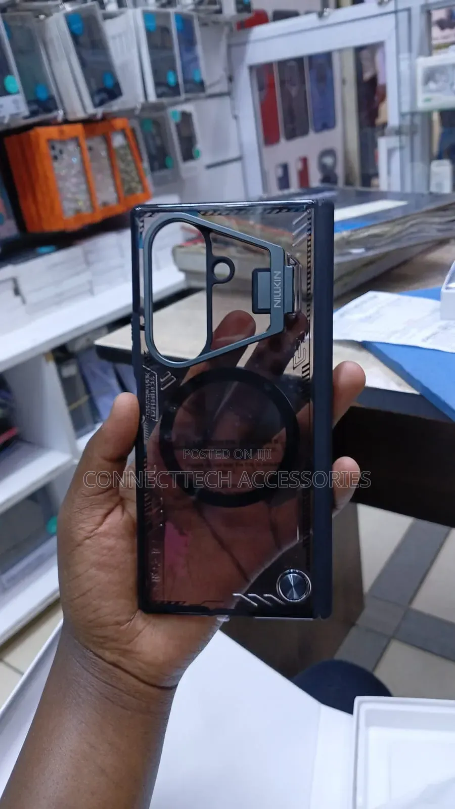 Samsung Galaxy Fold 8 Ultra Nilkin Matte Clear Case