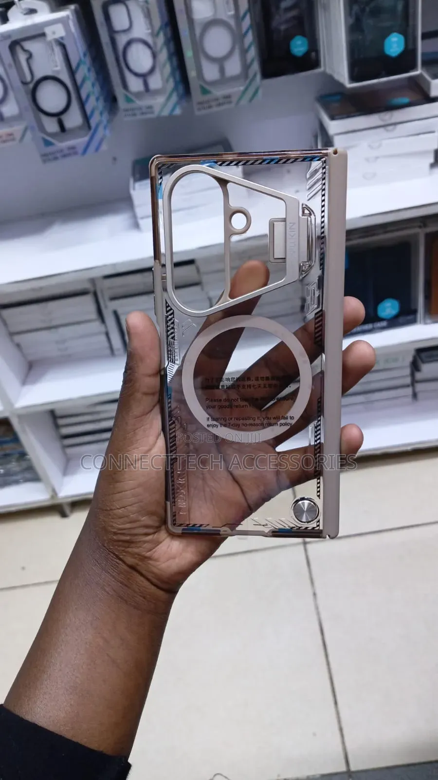 Samsung Galaxy Fold 8 Ultra Nilkin Matte Clear Case