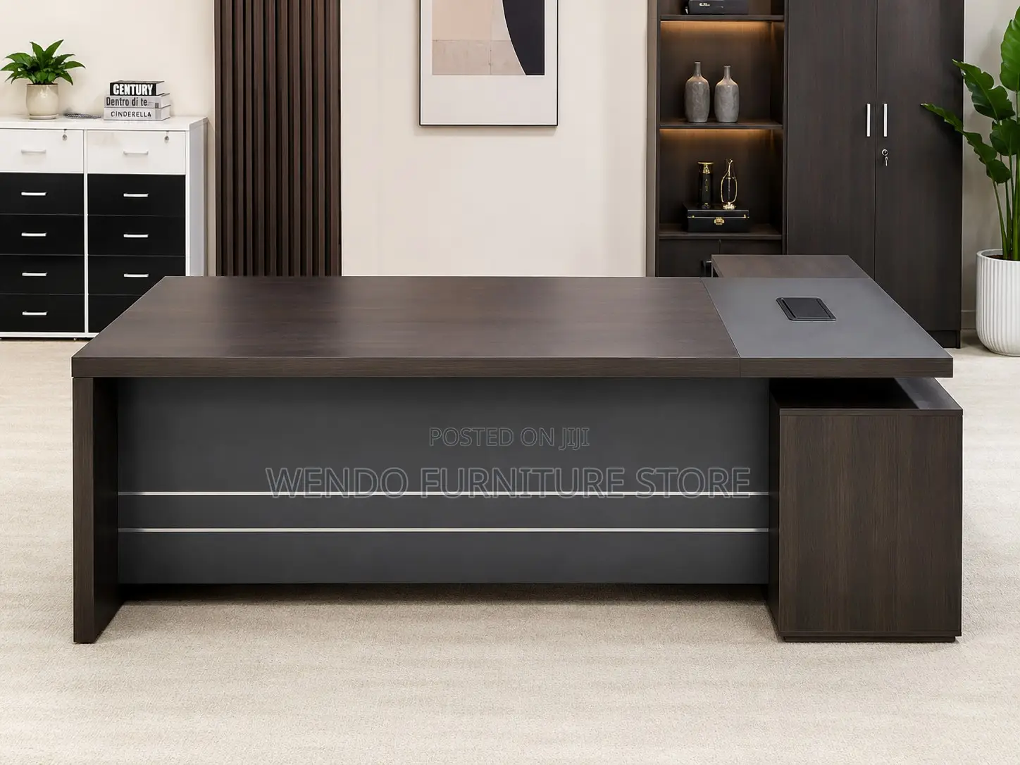 Office Desk; 1800mm Executive Style Urban Desk