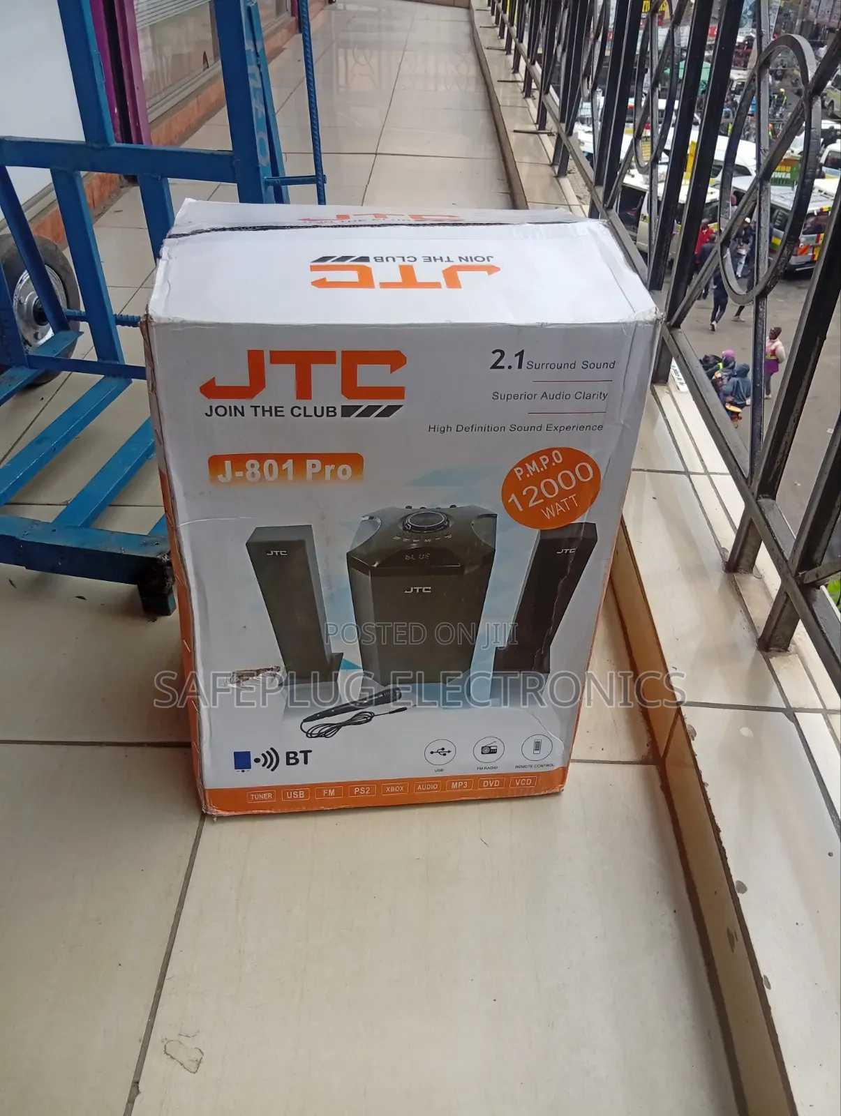 JTC Mtungi 2.1CH Multimedia Speaker System