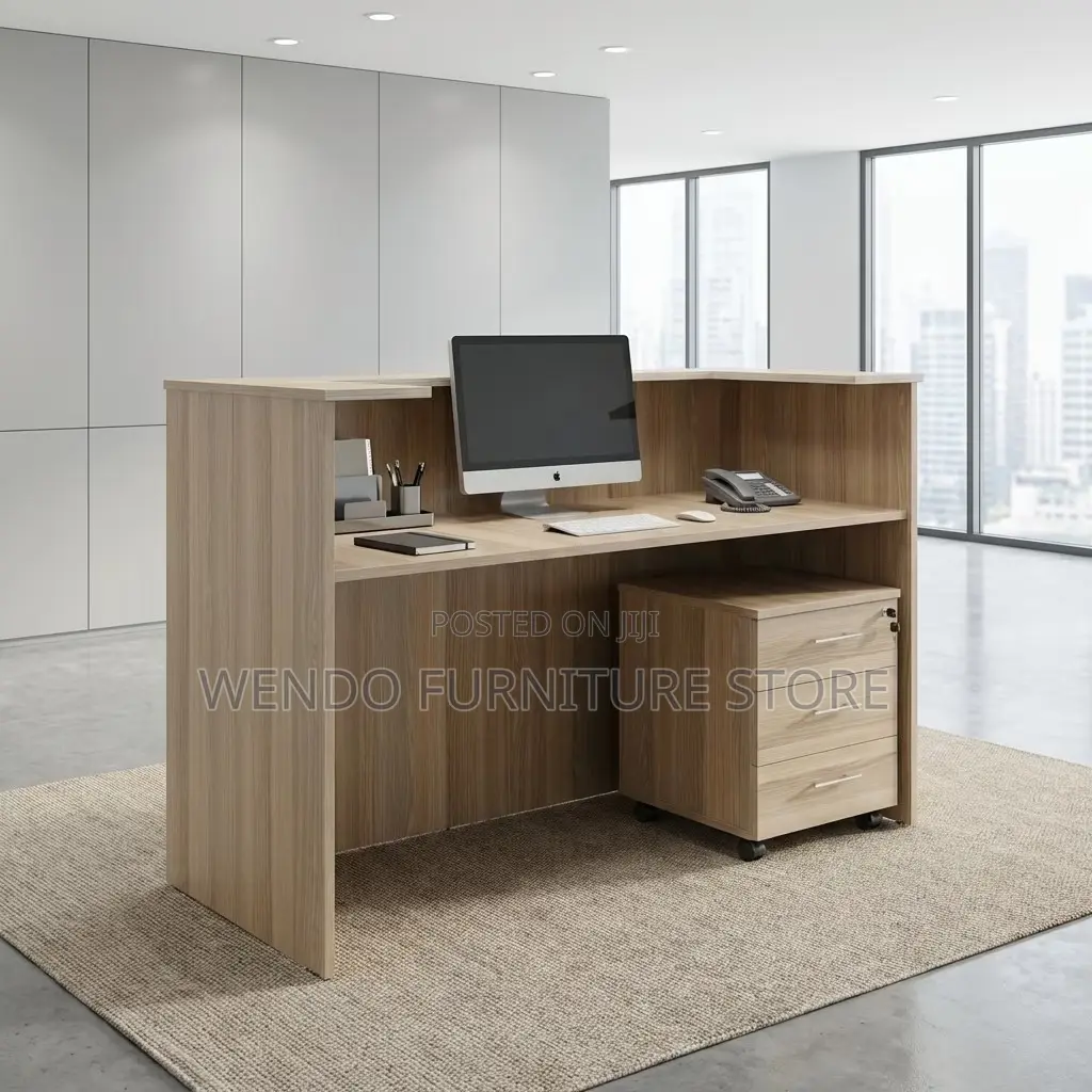 Reception Desk; 1400MM Front Reception Mega Office Desk