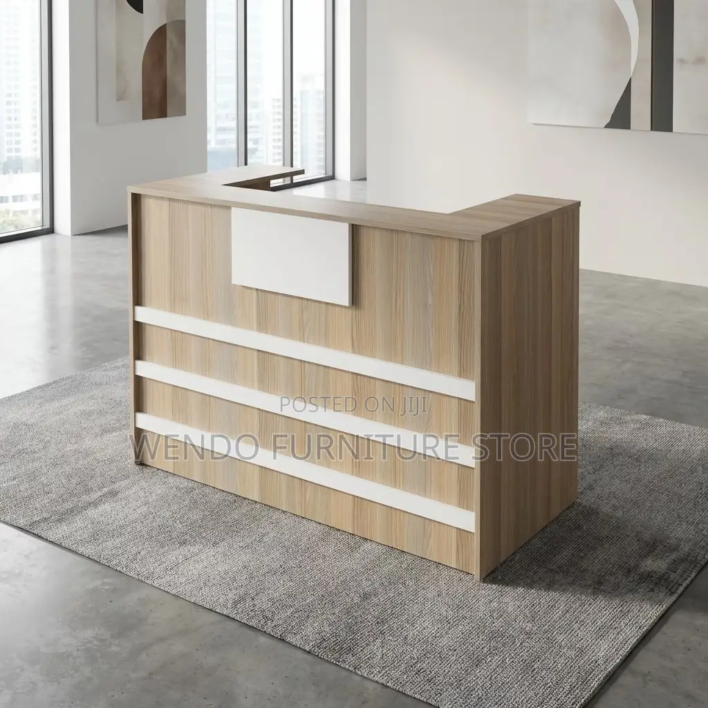 Reception Desk; 1400MM Front Reception Mega Office Desk